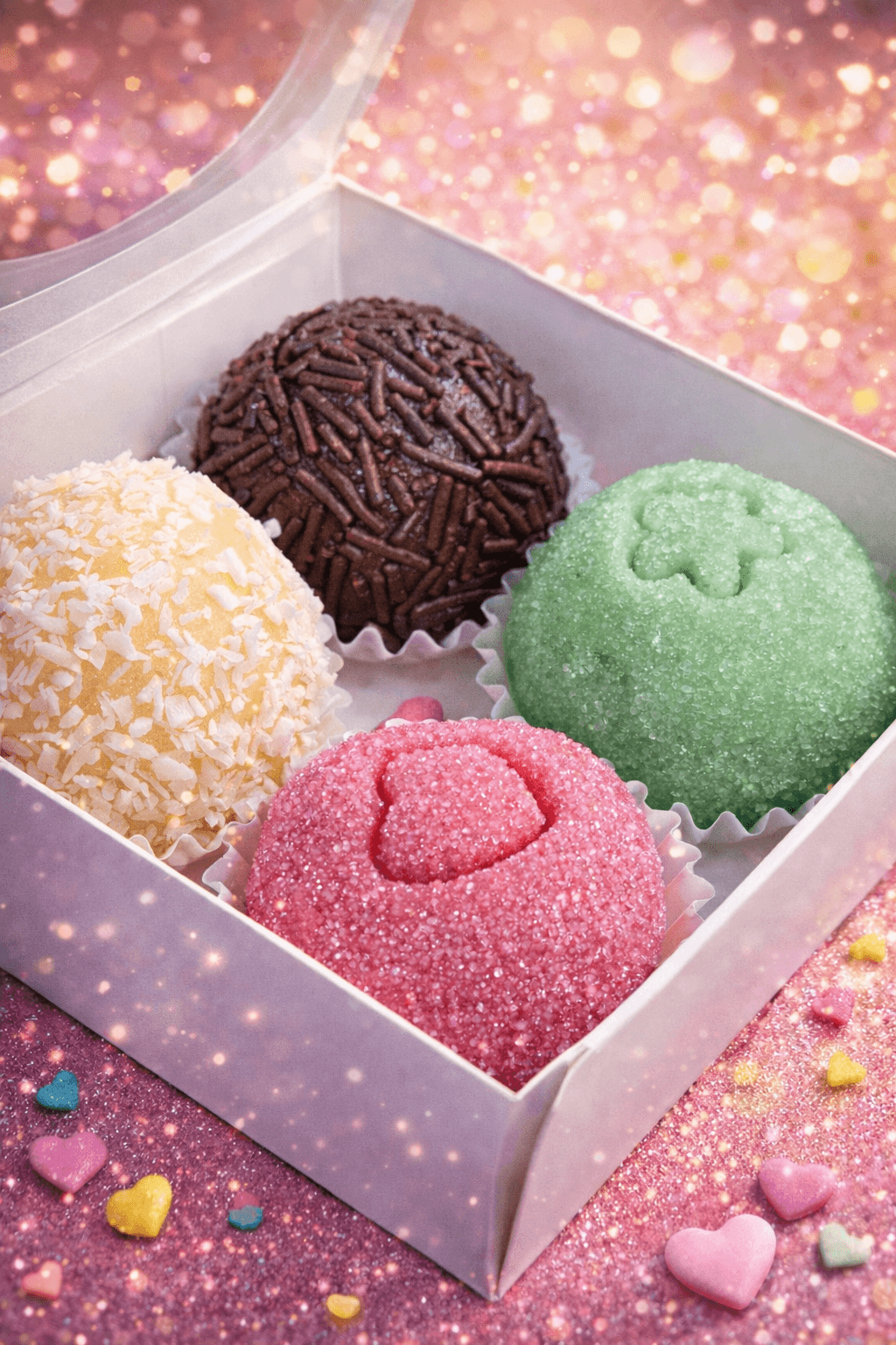 Quarteto de brigadeiros - personalizável