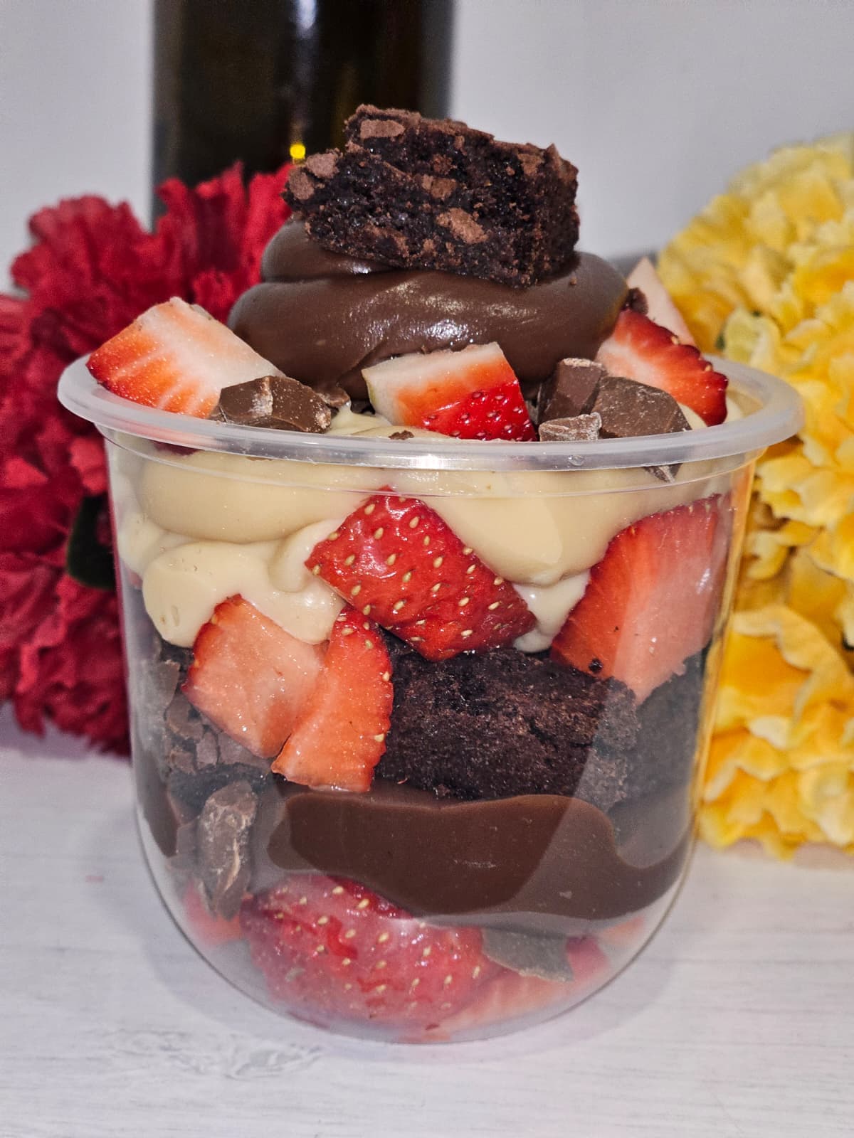 Copo da Felicidade Brownie Sensação